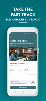 Scandic Hotels android App screenshot 2